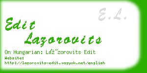 edit lazorovits business card